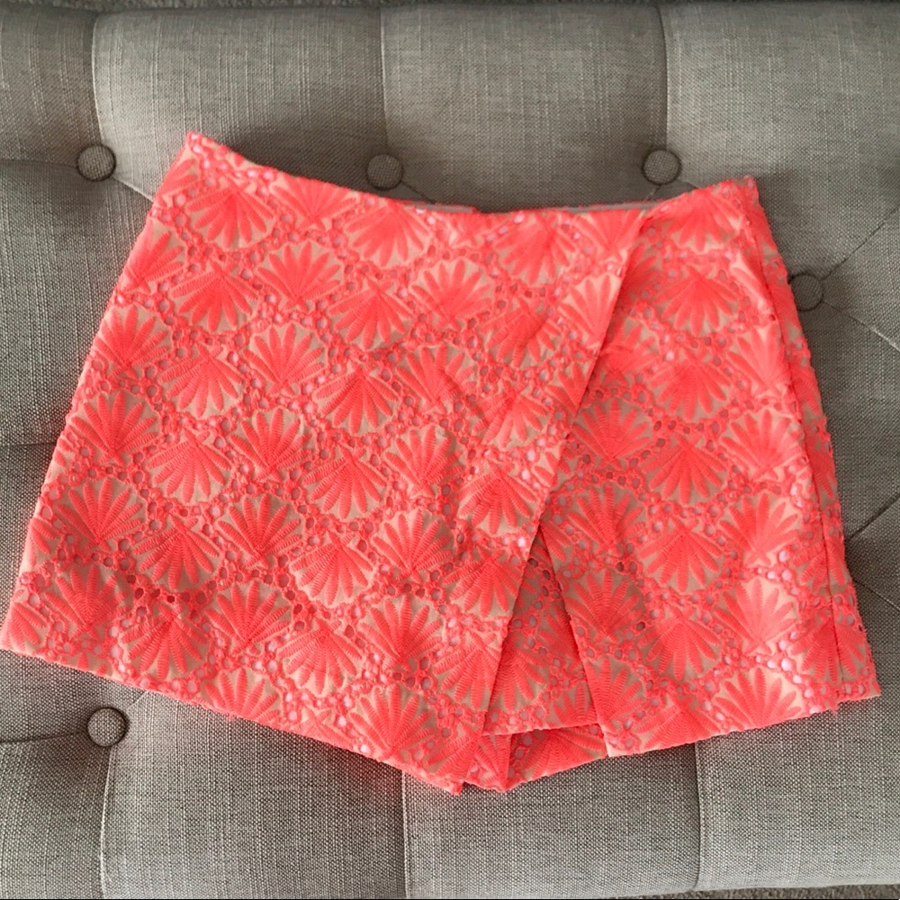 Lilly Pulitzer Neon Pink Skort